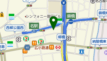 牛たん 牛串 かわせの地図画像