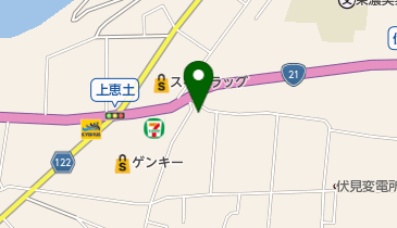 馬力家の地図画像