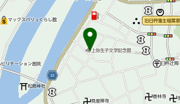 彩味処さわ城の地図画像