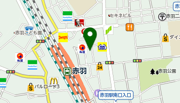 立ち飲み いこい 本店の地図画像