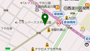 カマタ商店の地図画像