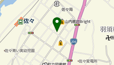 ギャラリーカフェ三花嶺の地図画像