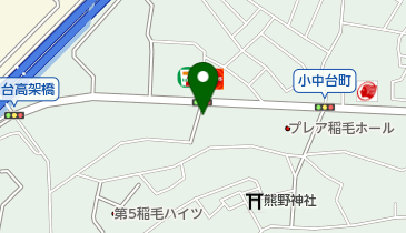 パリッと香ばしい本格派 石窯パン工房 le matin 稲毛小中台店の地図画像