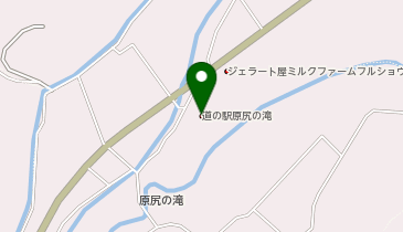 滝の館 レストランの地図画像