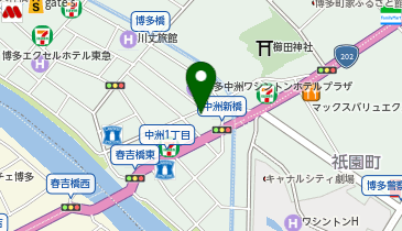 天手古舞の地図画像