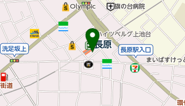 本牧亭の地図画像