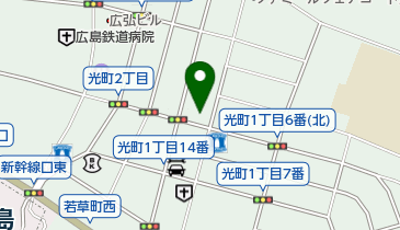 げんこつらーめん (光町店)の地図画像