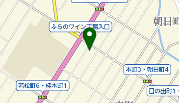 焼肉FuranoGen場の地図画像