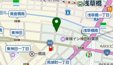 ハンバーグの店 ベアの地図画像