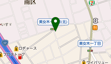 居酒屋みどりの地図画像