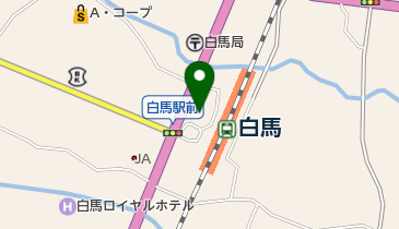 藤屋食堂の地図画像