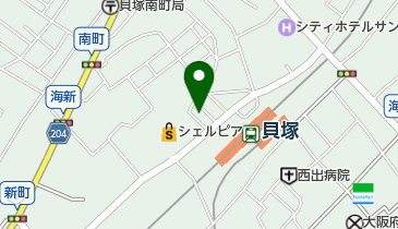 深川本店の地図画像