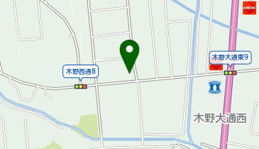 焼肉ハウス大の地図画像