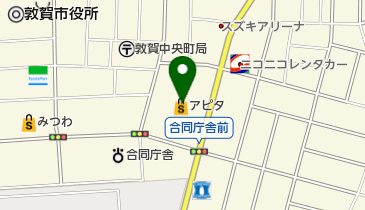 さくら茶屋 アピタ敦賀店の地図画像
