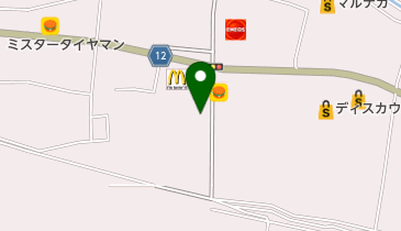 焼肉つる松の地図画像