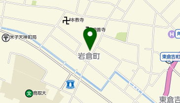 レストラン皇の地図画像