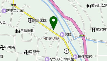 吉原食堂の地図画像