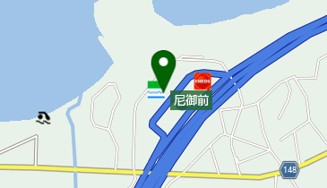 尼御前SA 下り線の地図画像