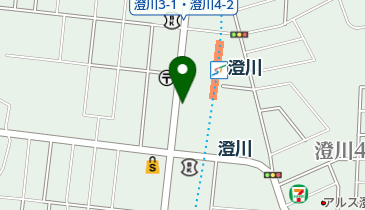 澄川串揚げ商店の地図画像