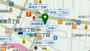 喫茶室ルノアール 新宿3丁目ビッグスビル店の地図画像