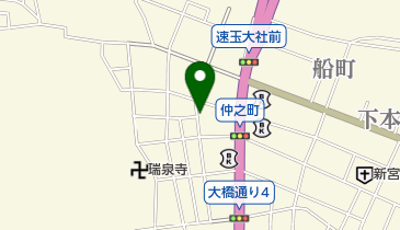 寿司 料理仕出し渡月の地図画像