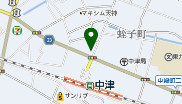 山水茶寮の地図画像