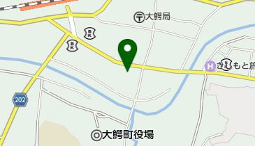 かどや食堂の地図画像