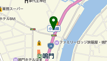 徳島らーめん ふく利 (鳴門店)の地図画像
