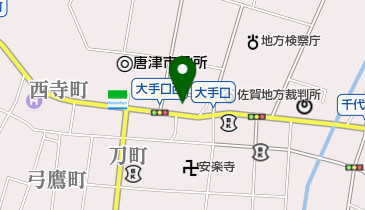 鉄板焼 いち一の地図画像