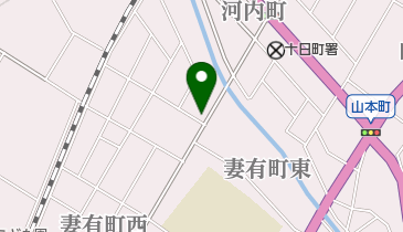 かづや食堂の地図画像