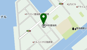レストラン五島の地図画像