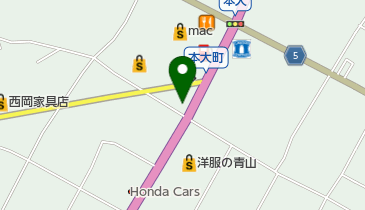 シャドーロールの地図画像