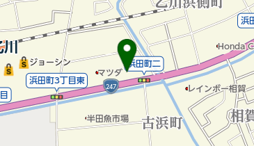 十一八 半田店の地図画像
