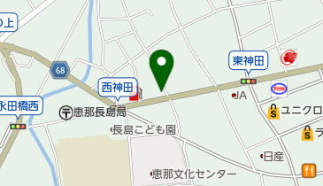 五平餅 おぎのの地図画像