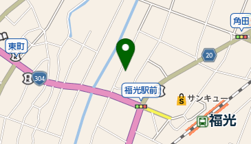 松葉寿しの地図画像