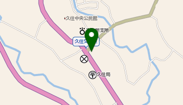 久住高原 ニュー丸福の地図画像