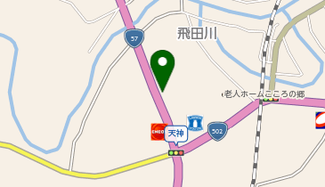 味処天神丸福の地図画像