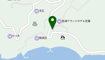 カフェなぎさの地図画像