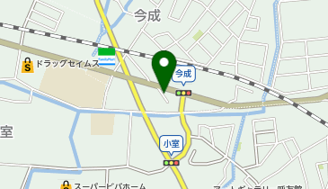 焼肉東洋の地図画像