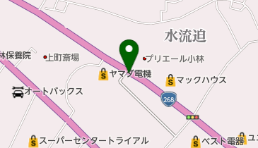 とんぷうラーメンの地図画像