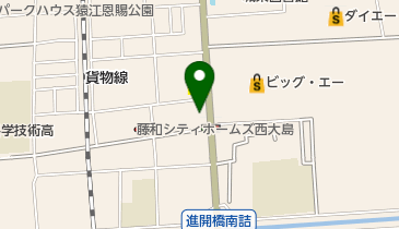 おでんふじの地図画像