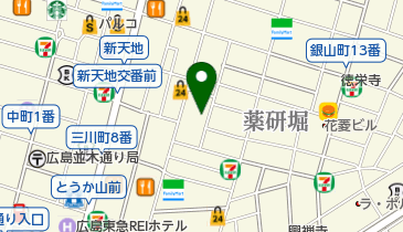 花いちもんめ 中新地店 広島市中区 ラーメン 730 0028 の地図 アクセス 地点情報 Navitime