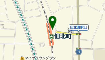 ラーメン亭の地図画像