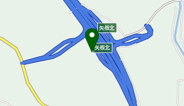 矢板北パーキングエリア下り スナックコーナーの地図画像