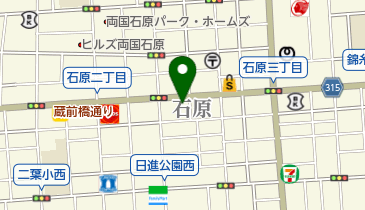 中華料理 萬福飯店 (石原店)の地図画像