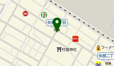 三福食堂の地図画像