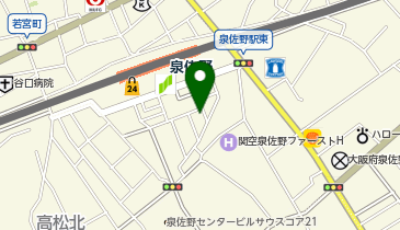 BAR E CAFFe Rootsの地図画像
