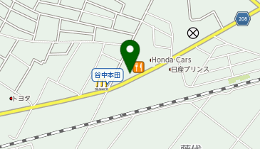 こだわりらーめん ゆきむら亭 (藤代店)の地図画像