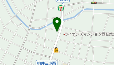 Sajilo Clove 西荻窪の地図画像