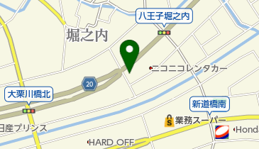 スターバックスコーヒー 多摩野猿街道店の地図画像